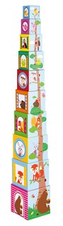 Lelin® Stacking and Nesting Blocks - Forest Friends